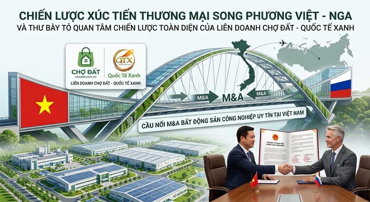 M&A Hạ Tầng Công Nghiệp Tuần Hoàn Xanh Việt - Nga: Chiến Lược Hợp Tác Bền Vững Mới