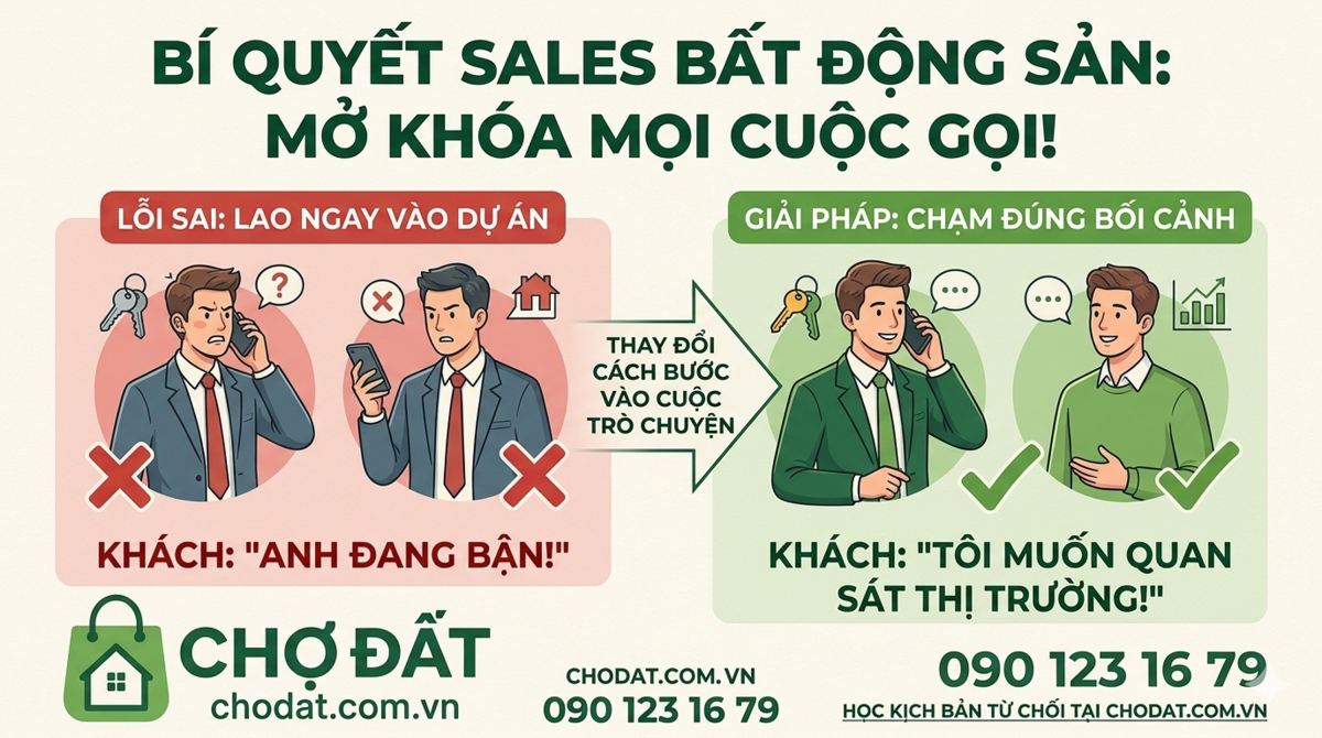 Telesale bất động sản thực chiến: Đừng biến cảm xúc khách hàng của bạn thành 2 tiếng Tút Tút