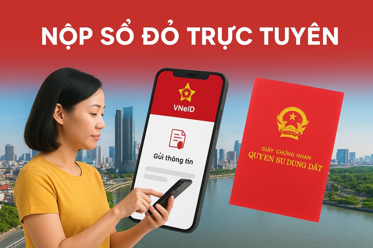 Nộp Sổ Đỏ Trực Tuyến Trên Ứng Dụng VNeID: Tiện Ích Mới Giúp Người Dân Giảm Thủ Tục Hành Chính