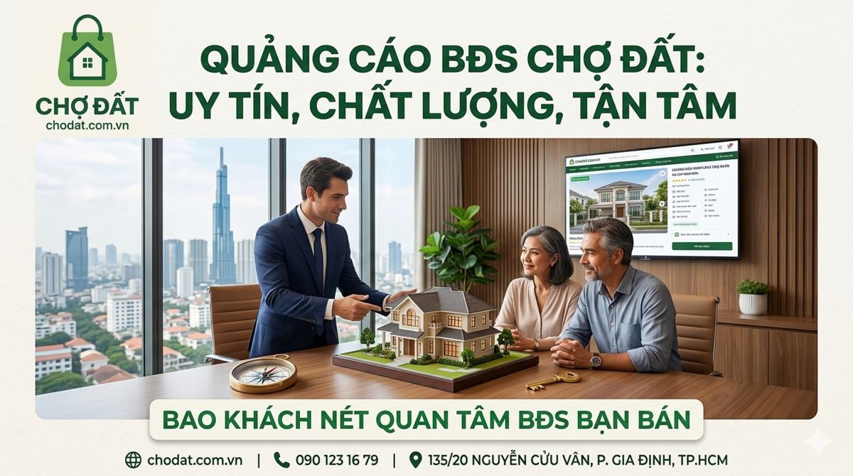 Dịch Vụ Quảng Cáo Bất Động Sản Chợ Đất: Uy Tín, Tận Tâm, Cam Kết Khách Nét