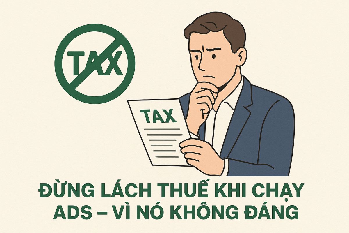 ĐỪNG LÁCH THUẾ KHI CHẠY ADS QUẢNG CÁO BẤT ĐỘNG SẢN – VÌ NÓ KHÔNG ĐÁNG
