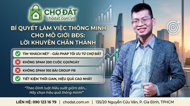 Nghề Môi Giới Bất Động Sản: Từ Tư Duy Làm Việc Thông Minh Đến Công Nghệ Tìm Khách Hàng Nét Hiệu Quả Nhất