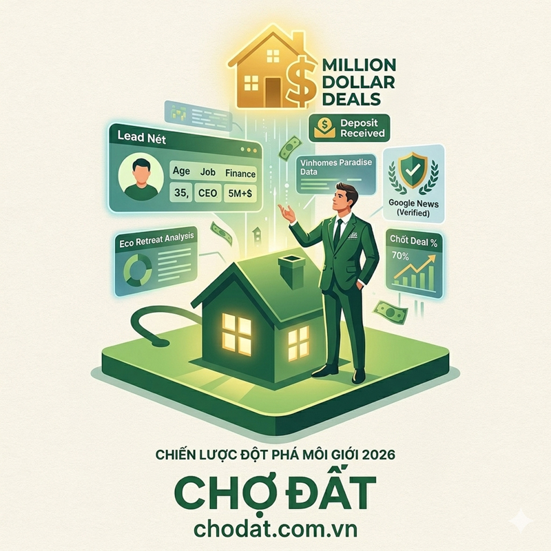 Ngưng Đốt Tiền Đăng Tin - Quảng cáo Vô Nghĩa: Giải Pháp Lead Data Chân Dung Thực Tại Chợ Đất