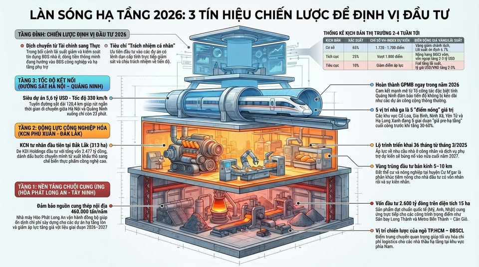 CHIẾN LƯỢC ĐỊNH VỊ ĐẦU TƯ BẤT ĐỘNG SẢN TRONG CHU KỲ GIA TỐC HẠ TẦNG VÀ CẢI CÁCH THỂ CHẾ ĐẤT ĐAI