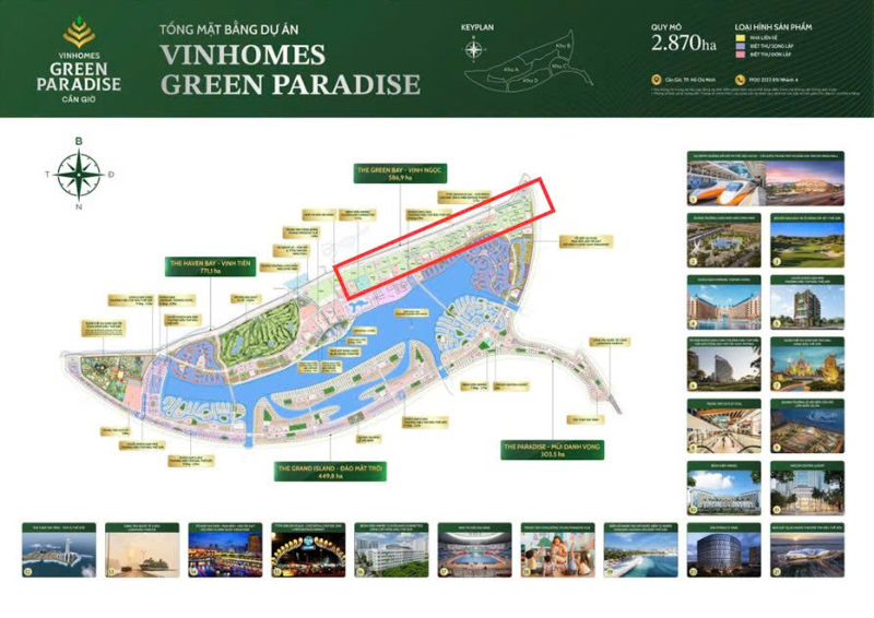 Vinhomes Green Paradise Cần Giờ – Phân khu căn hộ biển nghỉ dưỡng đẳng cấp