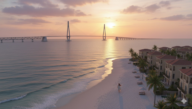 Biệt Thự Đảo (Island Villas): Sản phẩm siêu hiếm, sở hữu vị trí mặt tiền đại lộ 50m và tầm nhìn vịnh, là biểu tượng đẳng cấp và có tiềm năng tăng giá vượt trội