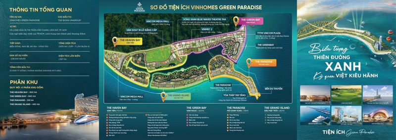 Tiện ích biểu tượng toàn cầu Vinhomes Green Paradise