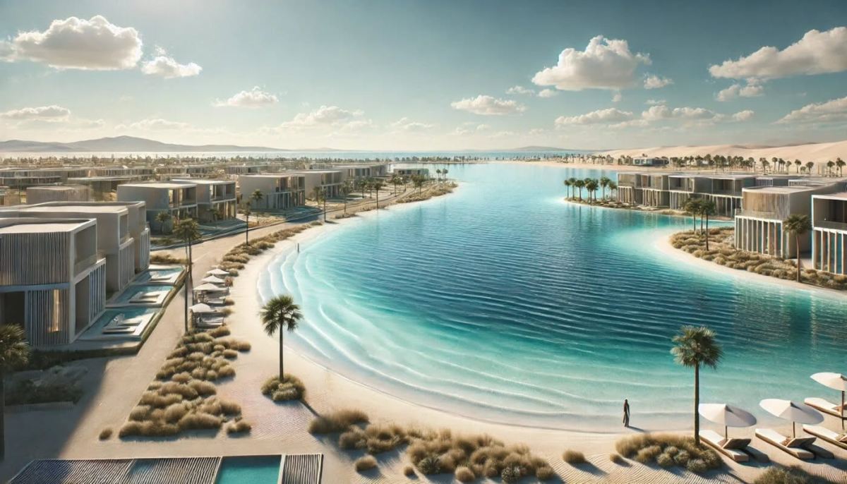 Paradise Lagoon – Hồ Nhân Tạo Nước Mặn Lớn Nhất Thế Giới Tại Vinhomes Green Paradise Cần Giờ
