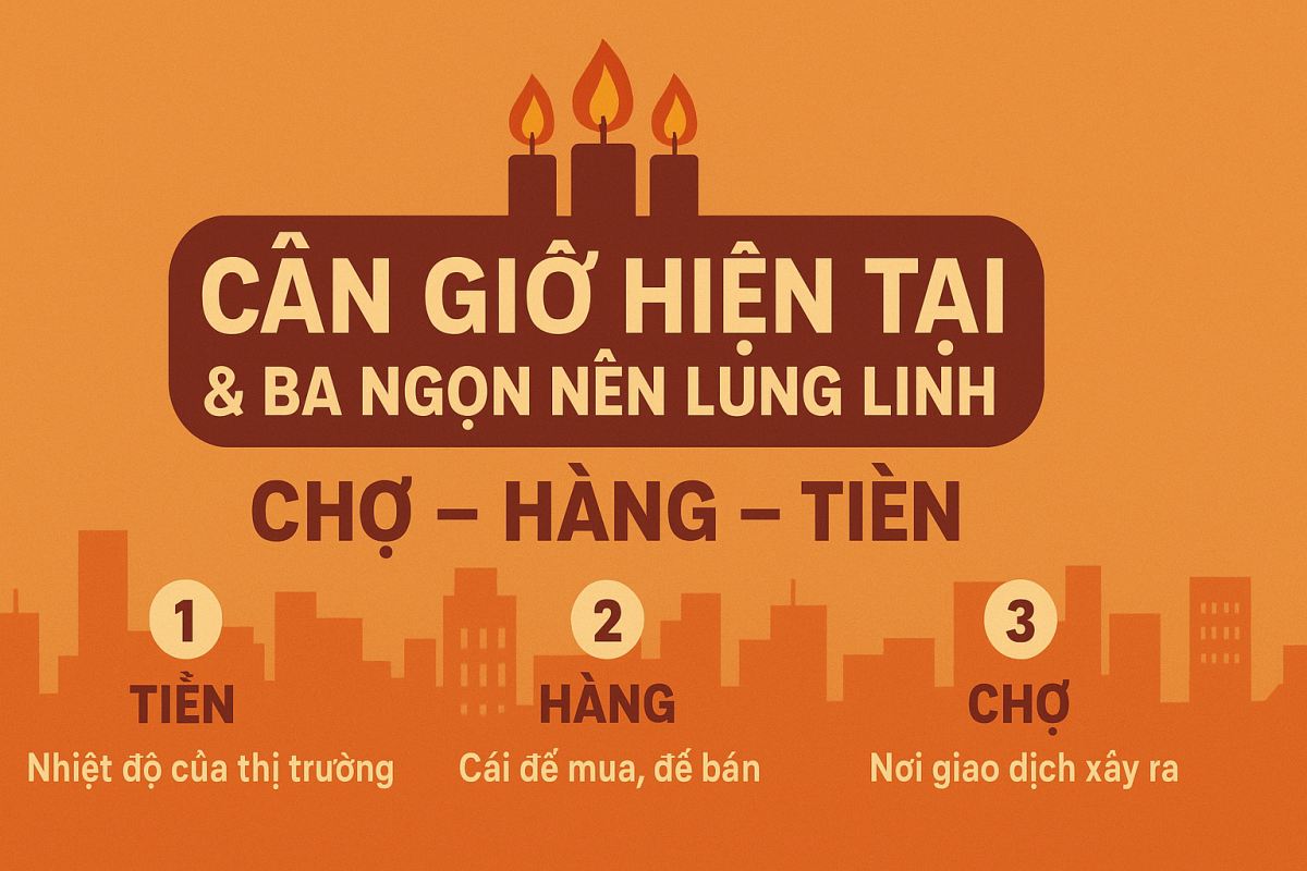 CẦN GIỜ HIỆN TẠI VÀ BA NGỌN NẾN LUNG LINH: CHỢ – HÀNG – TIỀN