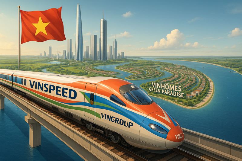 Phân Tích Chuyên Sâu: VinSpeed và Chìa Khóa Vàng Mở Cánh Cửa Giá Trị Cho Vinhomes Green Paradise Cần