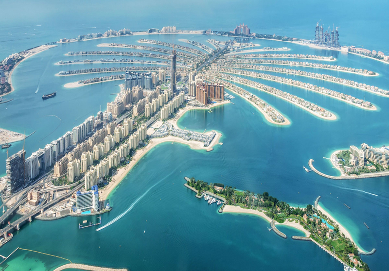 Đảo cọ Palm Jumeirah tại Dubai