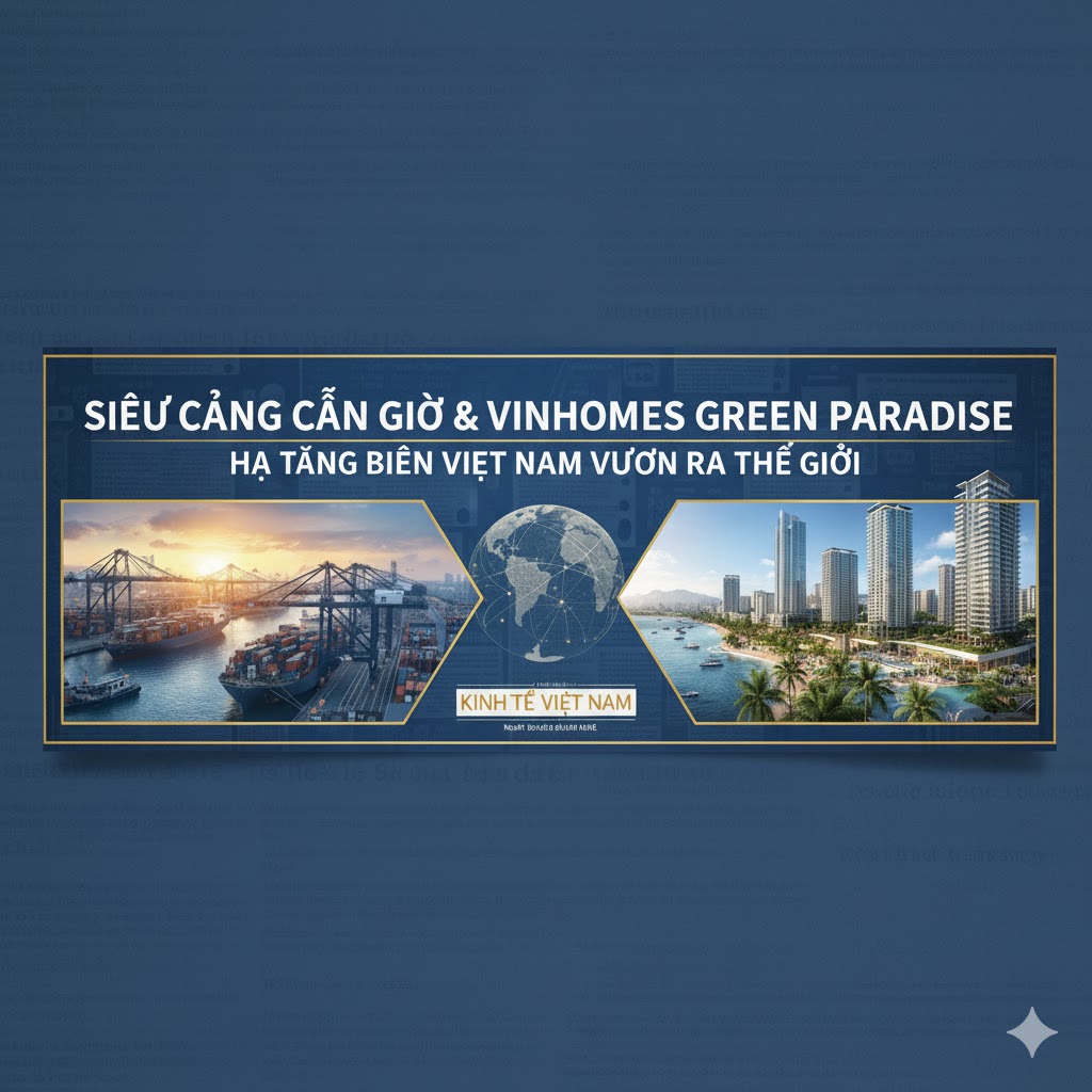 SIÊU CẢNG CẦN GIỜ – TƯƠNG LAI HẠ TẦNG BIỂN QUỐC GIA & HÀNH TRÌNH VƯƠN RA ĐẠI DƯƠNG CỦA TP.HCM