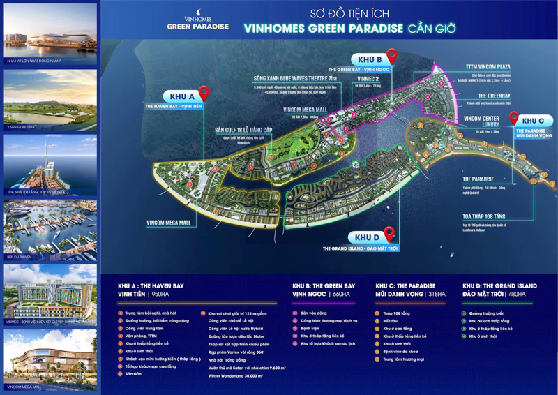 Vinhomes Green Paradise Cần Giờ – Siêu Đô Thị Biển Mở Ra Thiên Đường Sống Và Đầu Tư