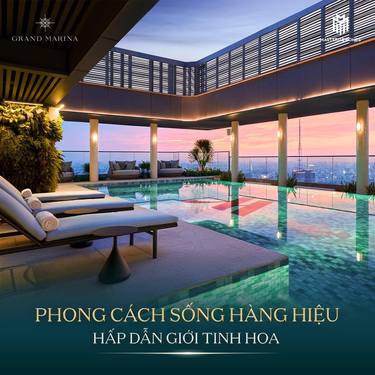 Các dòng sản phẩm tại Grand Marina Saigon