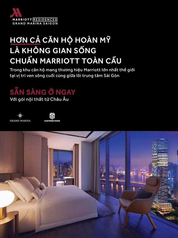 Sea Tower (JW Marriott): Dao động khoảng 32 – 50 tỷ VNĐ (diện tích ~78–93m²)