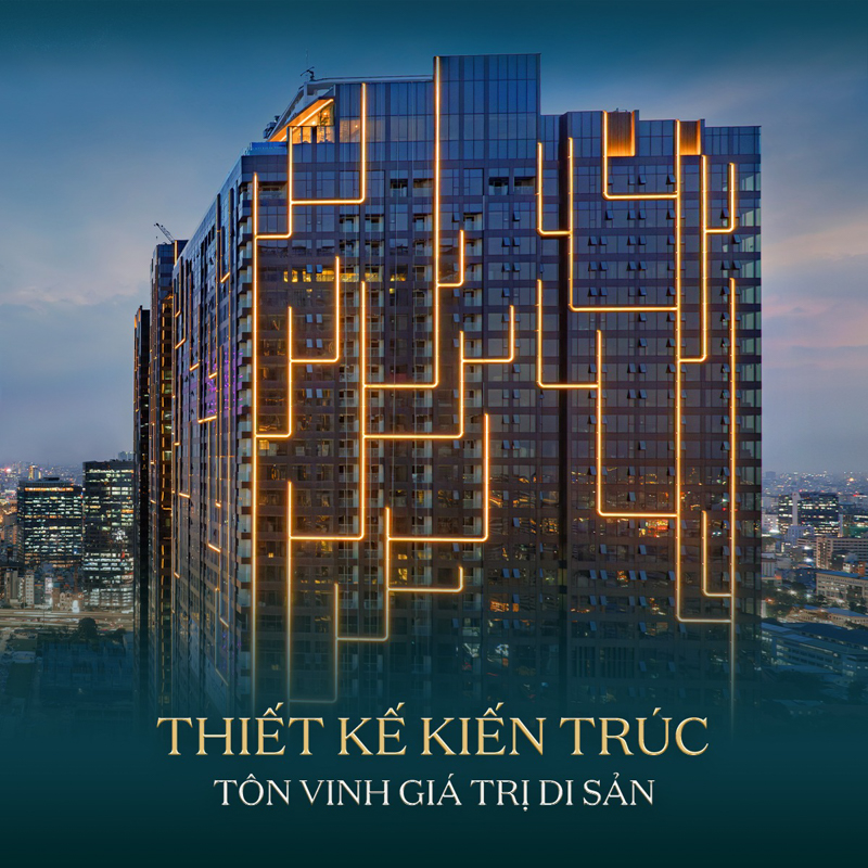 Các chi tiết kiến trúc và cảnh quan được khéo léo lấy cảm hứng từ di sản Ba Son