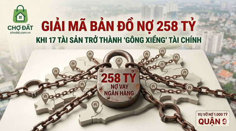 Giải Mã Bản Đồ Nợ 258 Tỷ – Khi Danh Mục 17 Tài Sản Trở Thành Gông Xiềng Tài Chính