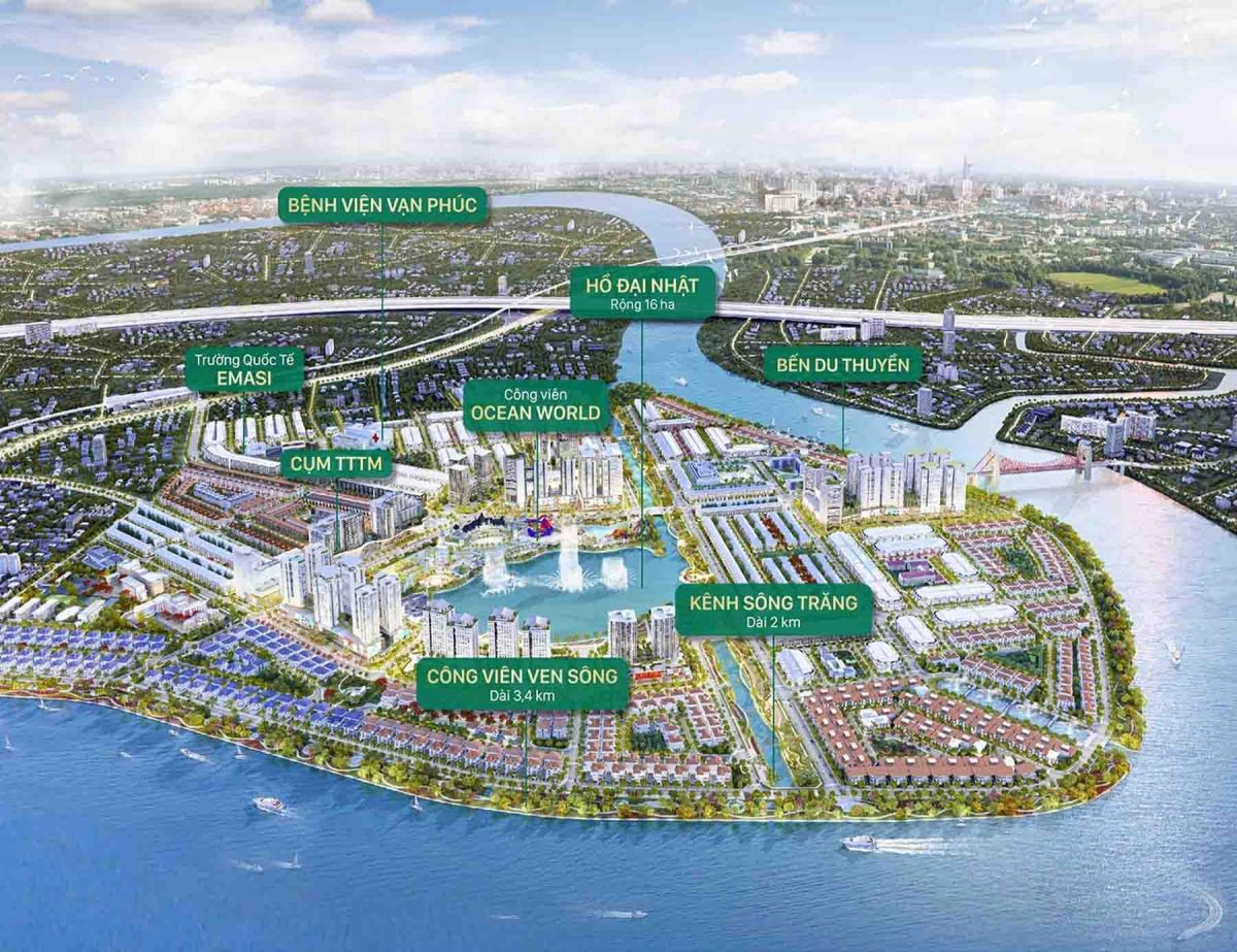 Tầm nhìn chiến lược và quy hoạch đại đô thị bán đảo Vạn Phúc City