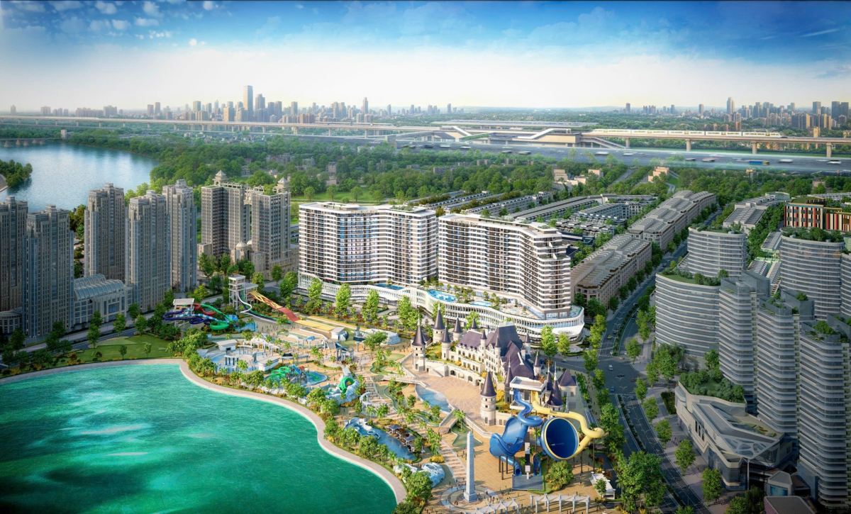 Diamond Sky được định vị là phân khu cao tầng đầu tiên và đẳng cấp nhất tại Vạn Phúc City