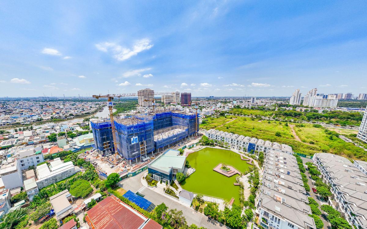 Tiến độ xây dựng Dự án Căn hộ The Peak Garden Quận 7 - Phú Mỹ Hưng