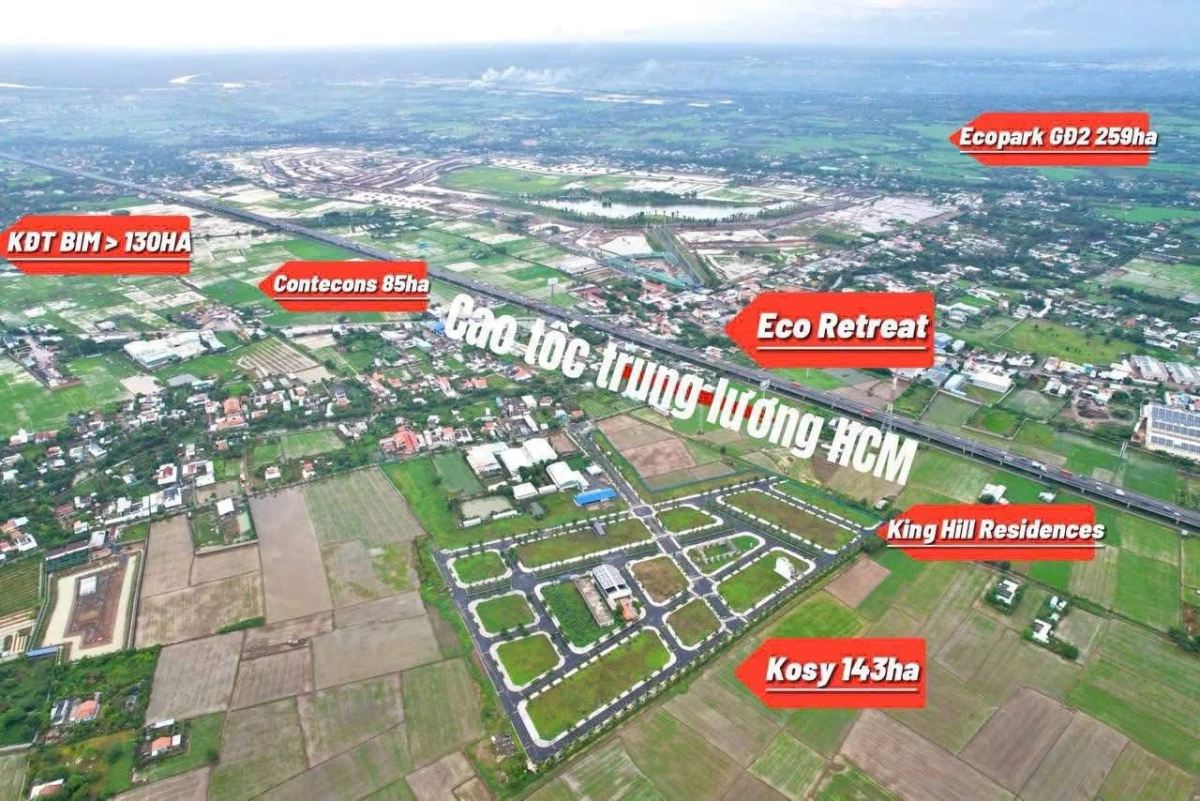 Những dự án bất động sản đang triển khai trên địa bàn Long An cũ