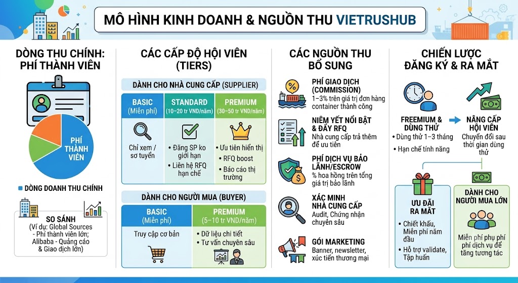 MÔ HÌNH KINH DOANH VÀ CẤU TRÚC ĐÓNG GÓI NGUỒN THU (REVENUE MODEL)