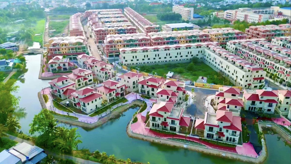 Quy hoạch Nhà phố - Biệt thự - Shophouse liền kề Khu đô thị T&T Tam Đa Vĩnh Long