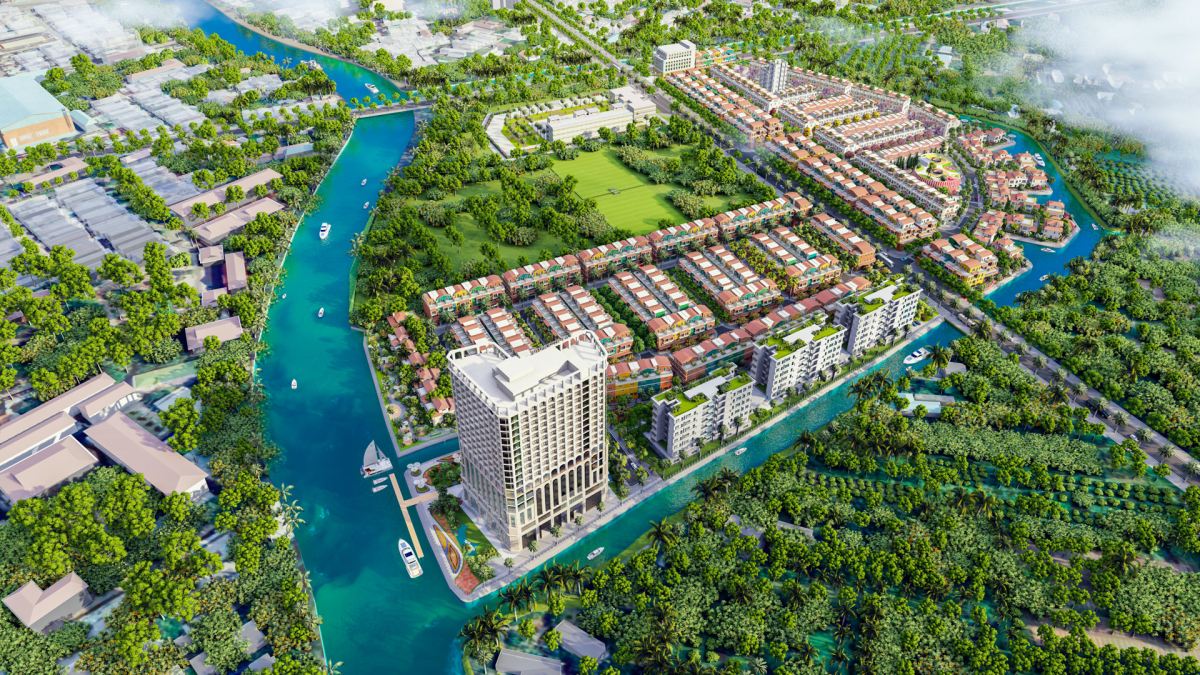 Quy hoạch Nhà phố - Biệt thự - Shophouse liền kề Khu đô thị T&T Tam Đa Vĩnh Long