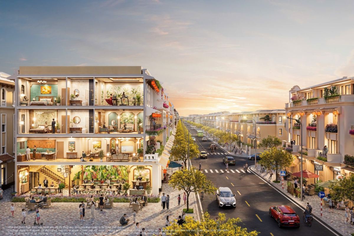 Phân tích chi tiết dòng sản phẩm Nhà phố liền kề Townhouse - Vinhomes Saigon Park Hóc Môn