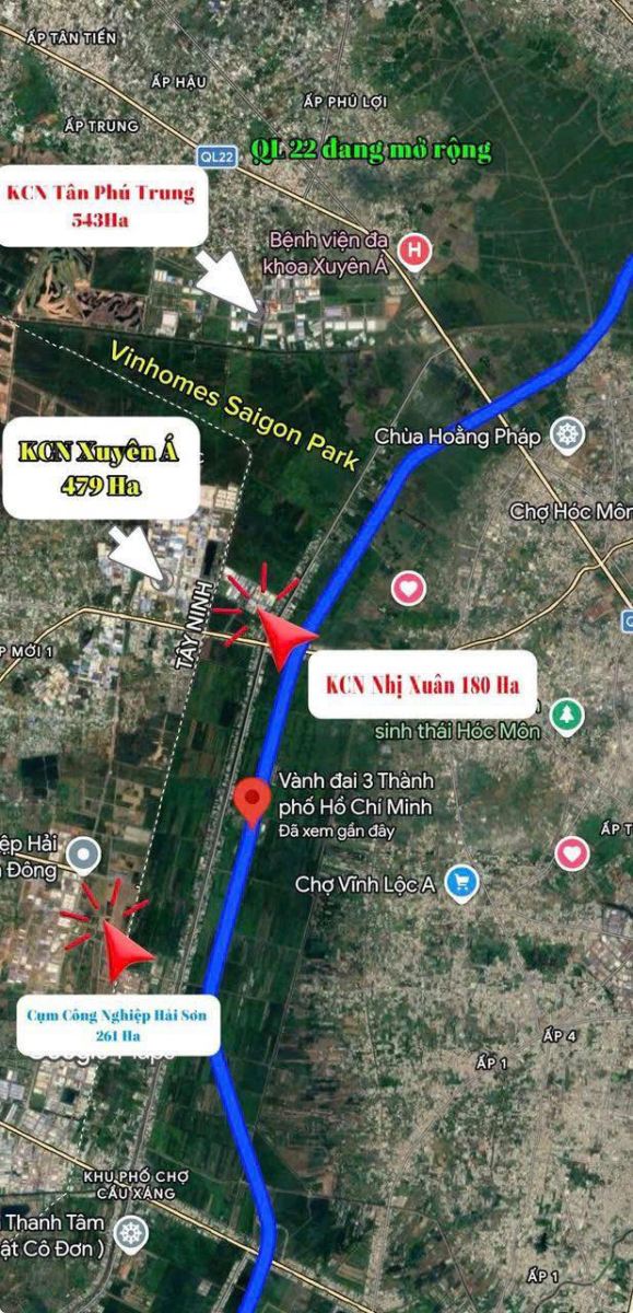 Phân tích tác động từ 4 khu công nghiệp trọng điểm đến Vinhomes Saigon Park