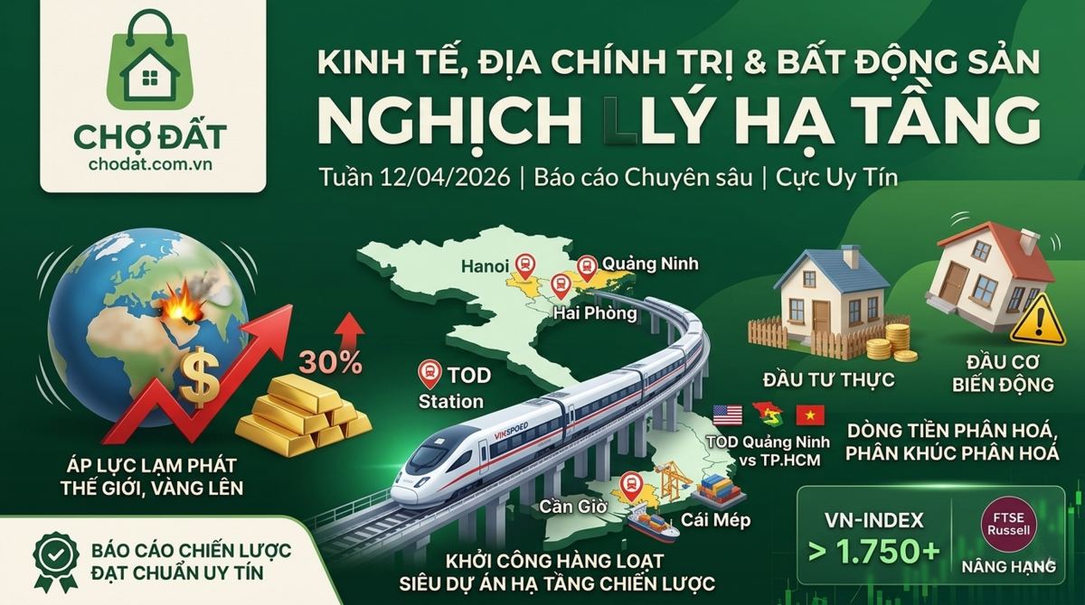 Chiến Lược Xuống Tiền Năm 2026: Bắt Mạch Dòng Vốn Giữa Tâm Bão Lạm Phát Và Cú Hích Hạ Tầng