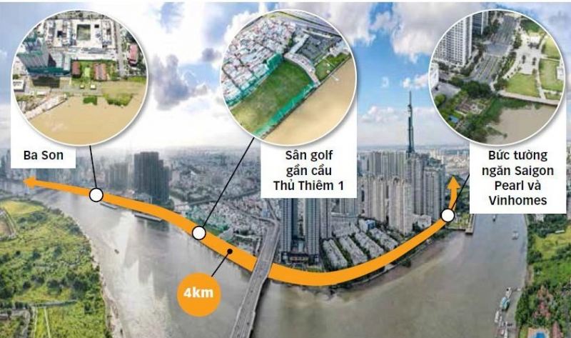 Tuyến đường ven sông từ cầu Sài Gòn tới Ba Son phấn đấu làm trước 2025