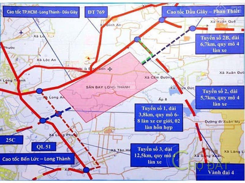 Hạ tầng giao thông kết nối sân bay Long Thành - Đồng Nai