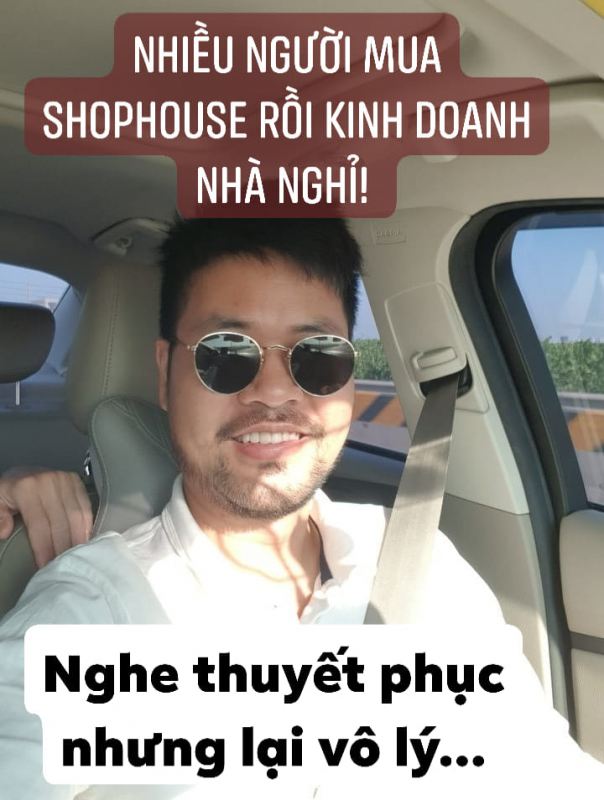 Nhiều người mua Shophouse rồi kinh doanh nhà nghỉ ? - Vô lý ?!