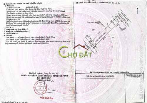 Bán đất Gò Dầu Tây Ninh view sông giá rẻ - Ngay KCN Phước Đông