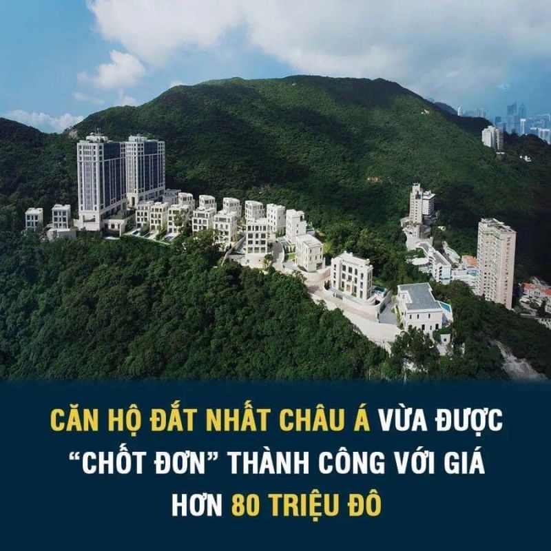CĂN HỘ ĐẮT NHẤT CHÂU Á NẰM Ở ĐÂU ?!
