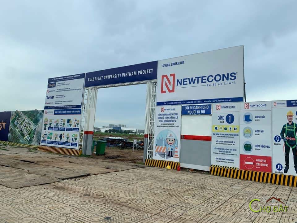 Newteccons trúng thầu xây dựng Đại học Fullbright khu công nghệ cao Quận 9