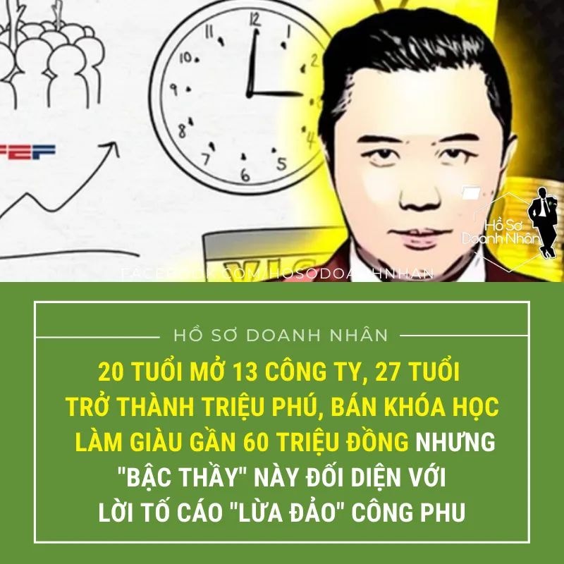 Dan Lok Triệu phú tự thân hay bậc thầy lừa đảo