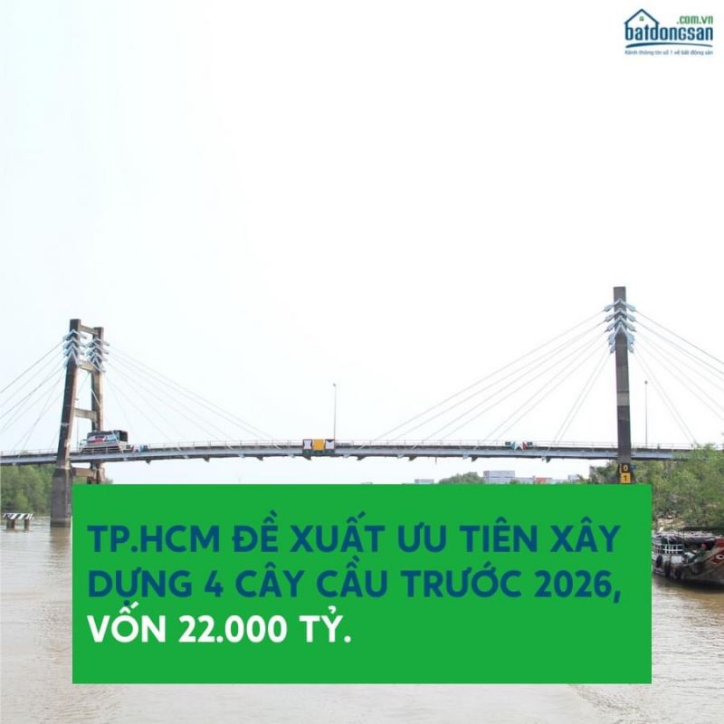 4 cây cầu tại TPHCM được ưu tiên xây dựng 2021 2026