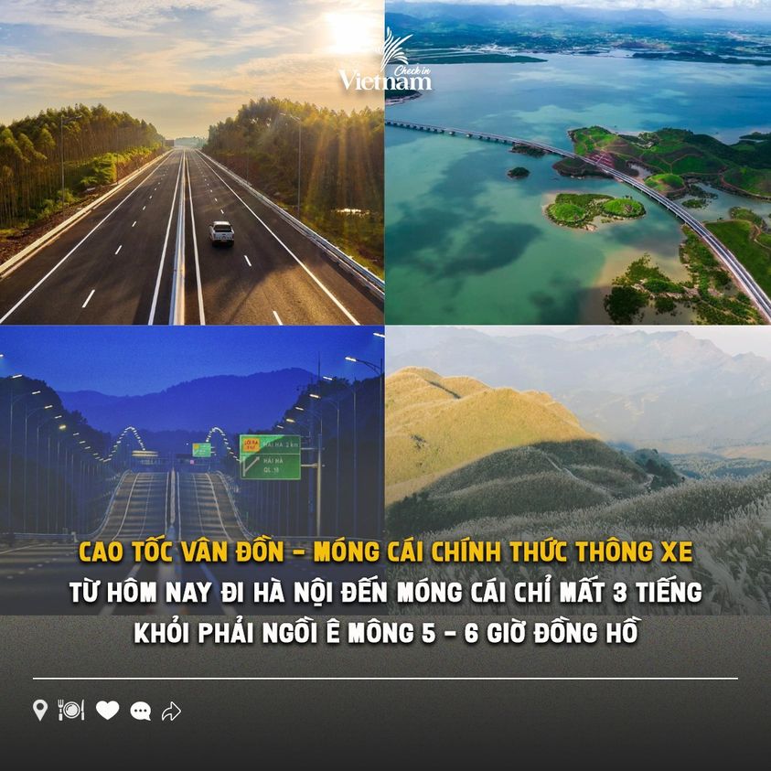 Cao tốc Vân Đồn Móng Cái chính thức thông xe