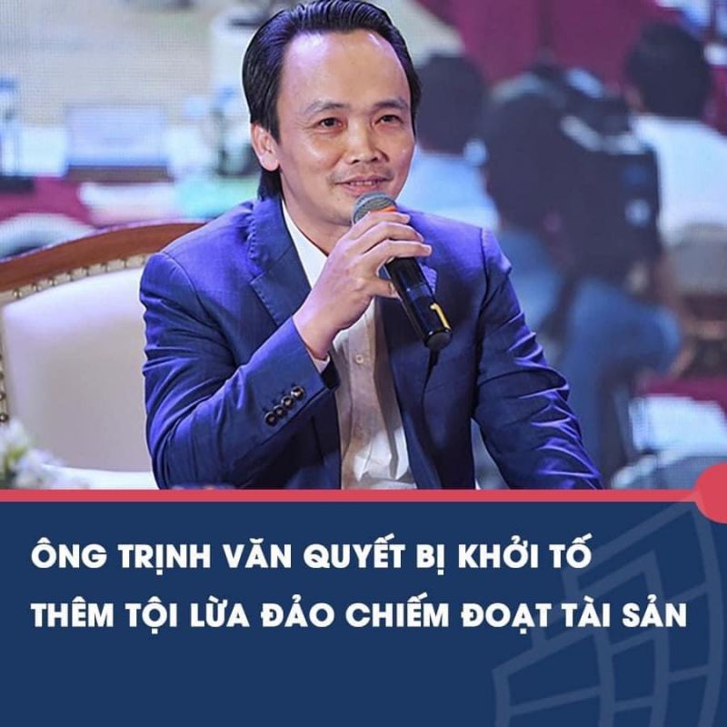 Trịnh Văn Quyết bị khởi tố thêm tội lừa đảo chiếm đoạt tài sản
