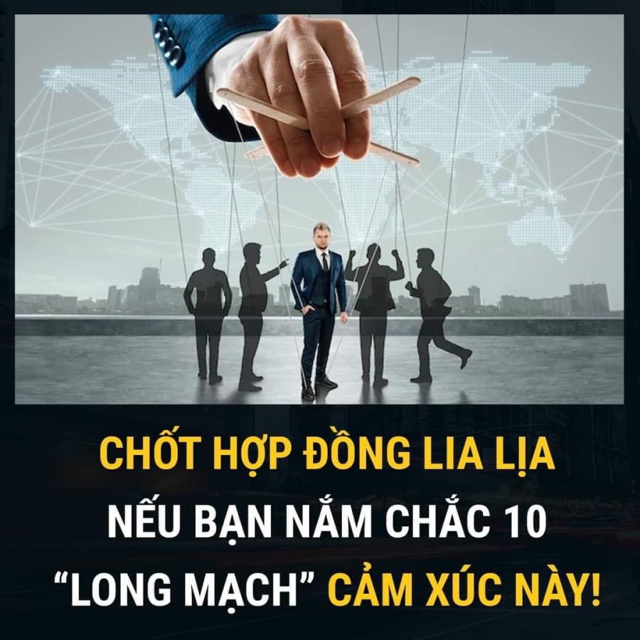 Top 10 tử huyệt cảm xúc để nắm thóp khách hàng dành cho dân Sale bán hàng