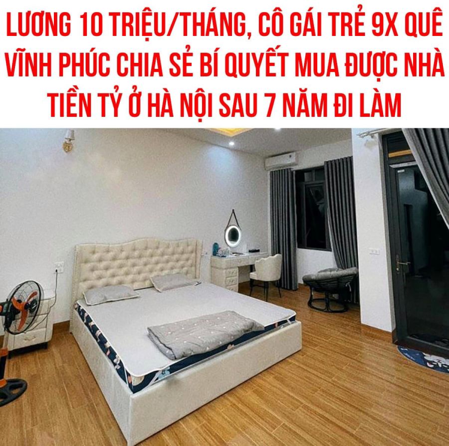 CÔ GÁI 9X CHIA SẺ BÍ QUYẾT MUA NHÀ TIỀN TỶ SAU 7 NĂM ĐI LÀM LƯƠNG 10 TRIỆU